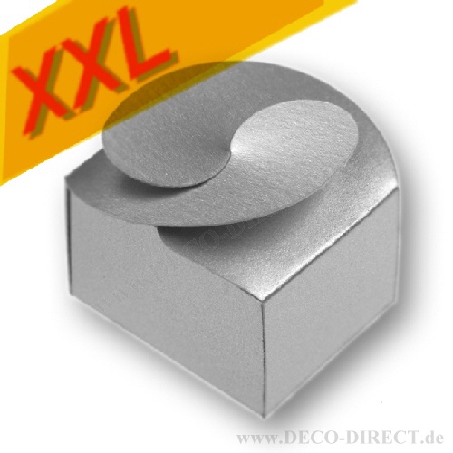 Geschenkverpackung silber