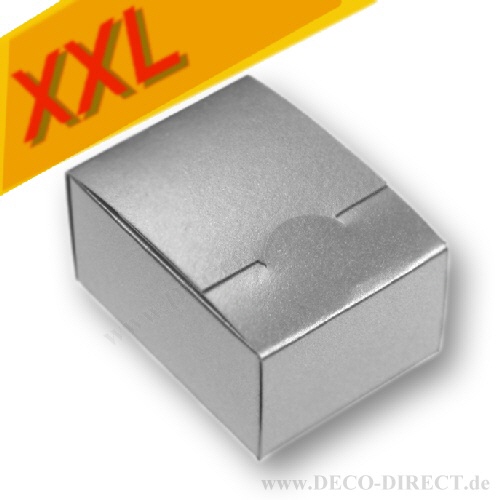 Geschenkverpackung silber