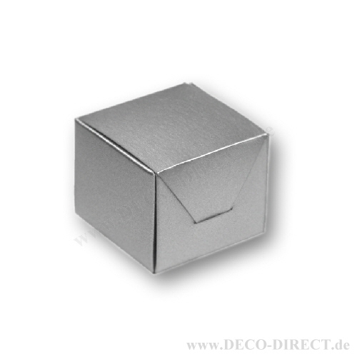 Geschenkverpackung silber
