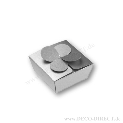 Geschenkverpackung silber