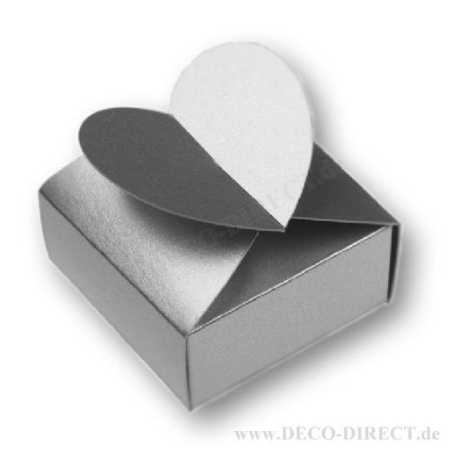 Geschenkverpackung silber