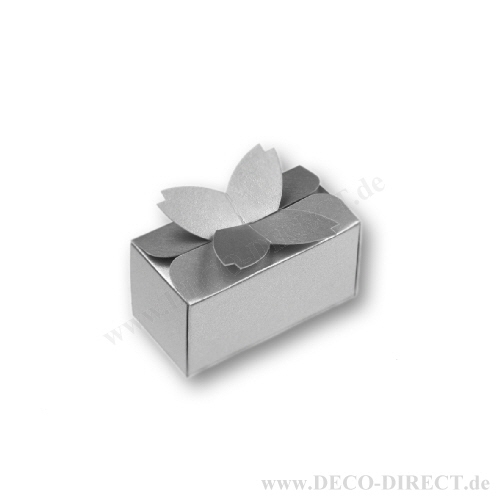Geschenkverpackung silber