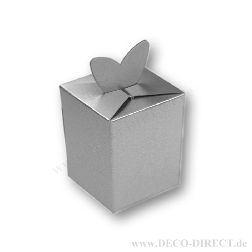 Geschenkverpackung silber