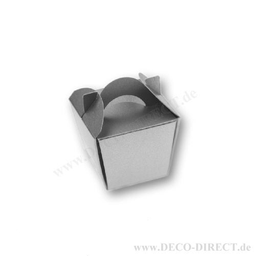 Geschenkverpackung silber