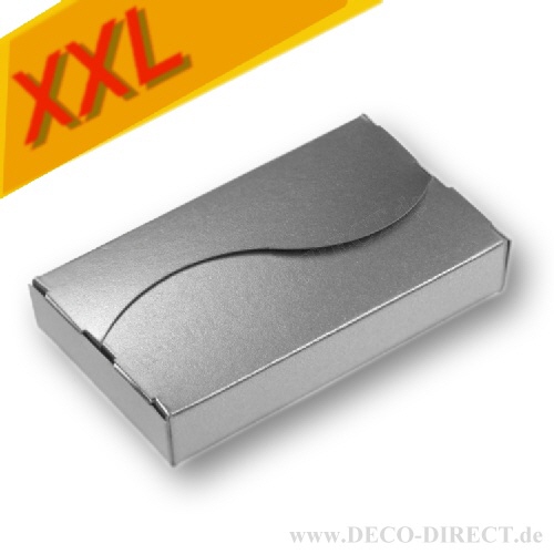 Geschenkverpackung silber
