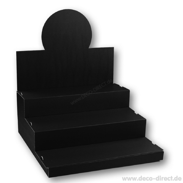 Kartondisplay 658-02 schwarz