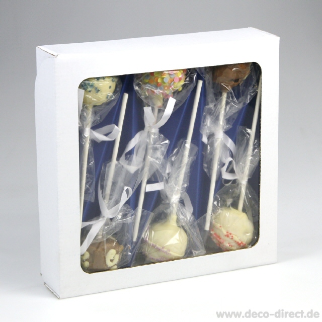 Geschenkverpackung Cake-Pops 6er-Set