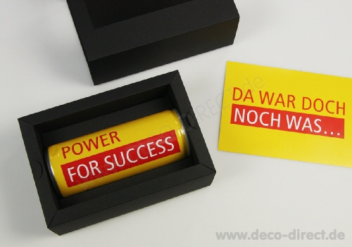Geschenkverpackung Energydrink